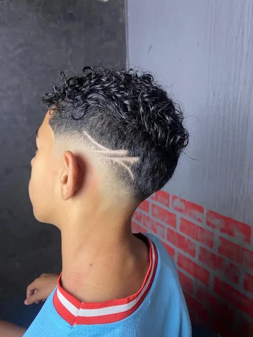 Degradê com risca